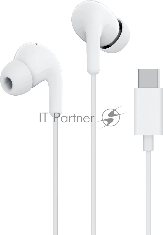 Проводные наушники Xiaomi Type-C Earphones белый, внутриканальные, USB Type-C