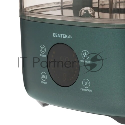 Увлажнитель воздуха Centek СТ-5103 белый, 25 Вт, 4.5 л, ультразвуковой, ароматизация
