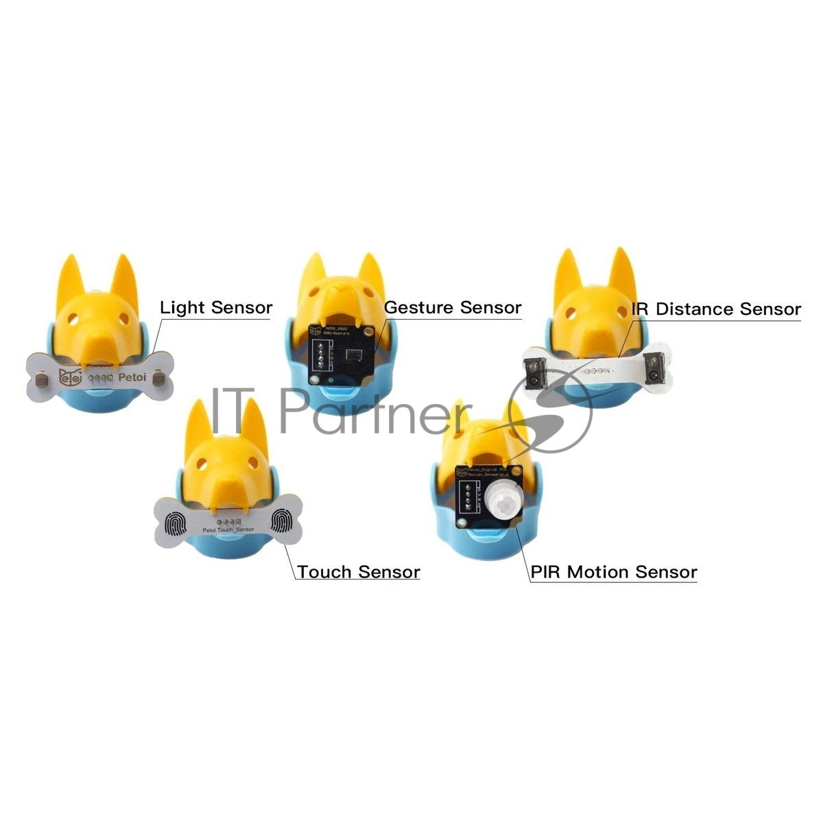 Базовый комплект датчиков роботов-собак бренда Petoi для разработки, IoT и ИИ (Sensor_Pack)
