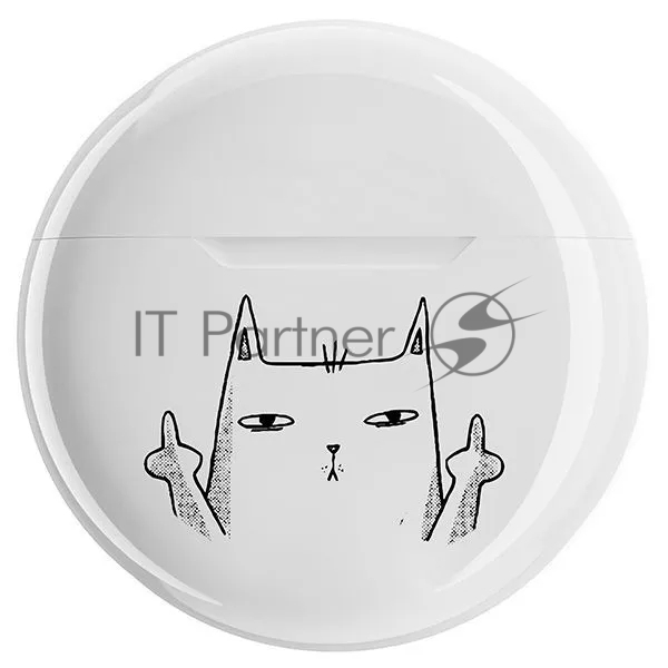 Наушники TWS Vibe ВТ 0100 белый Back off, Bluetooth, сенсорное управление