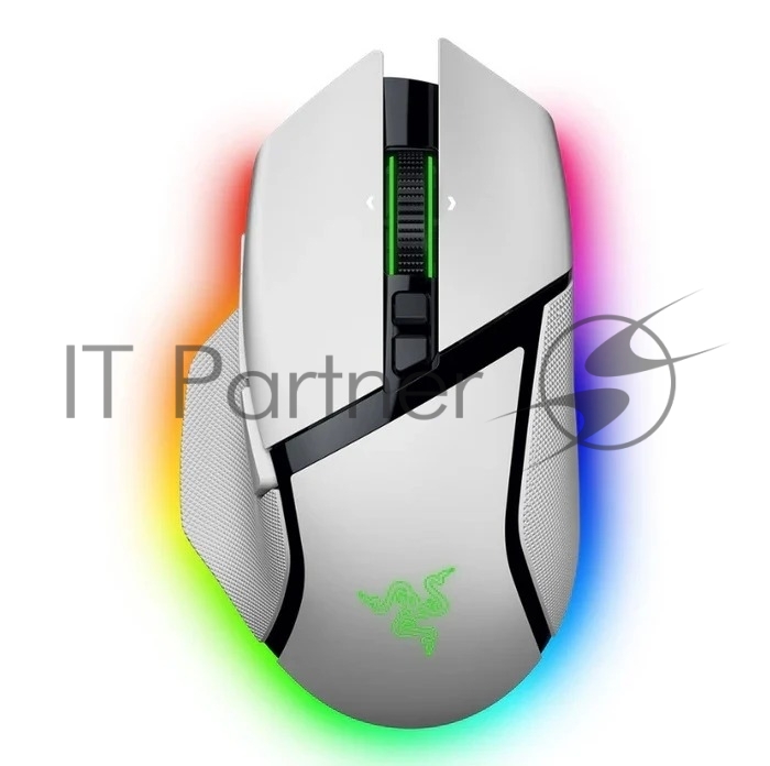 Мышь беспроводная/проводная Razer Basilisk V3 Pro 35K белый, 35000 dpi, радиоканал, Bluetooth, USB, кнопки - 11