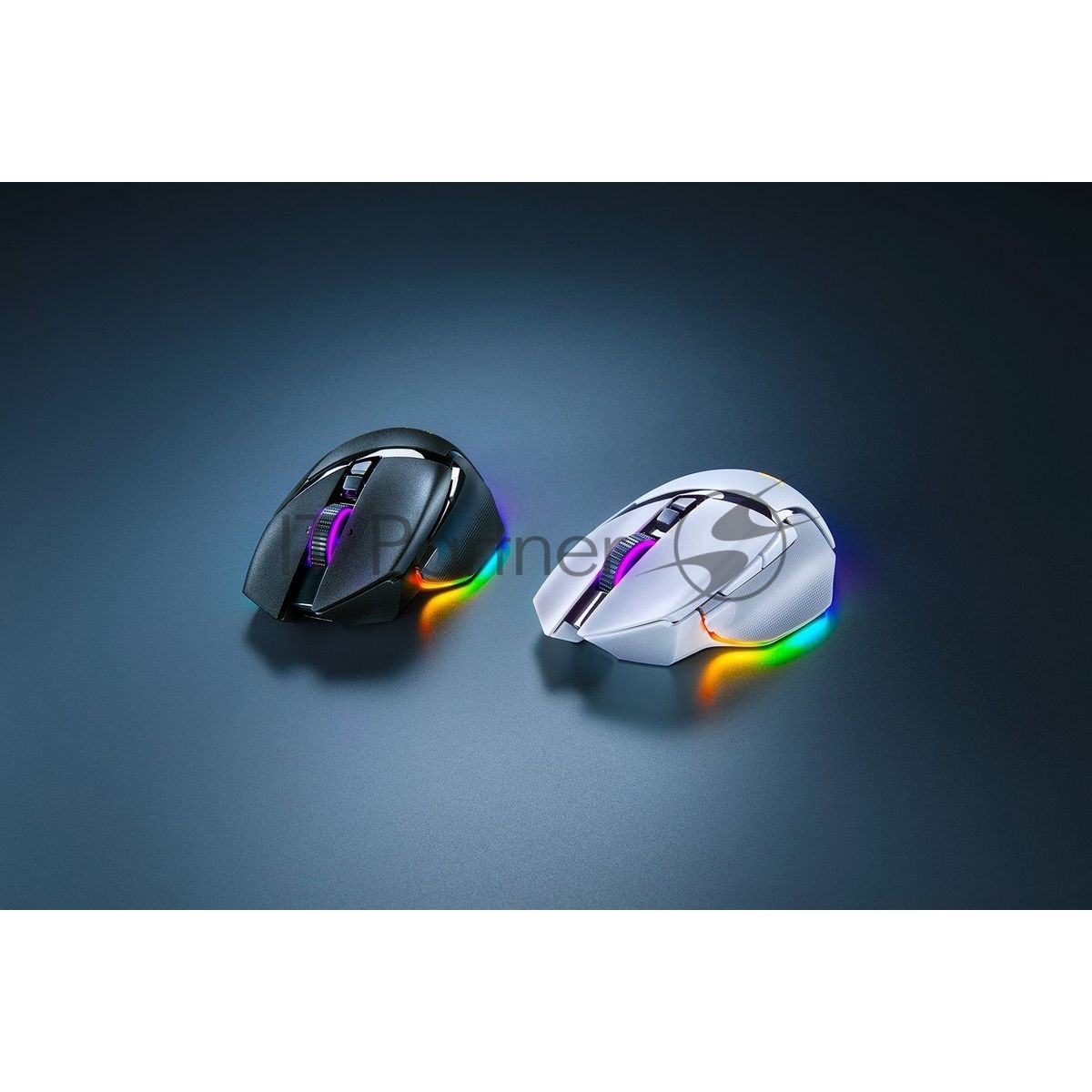 Мышь беспроводная/проводная Razer Basilisk V3 Pro 35K белый, 35000 dpi, радиоканал, Bluetooth, USB, кнопки - 11