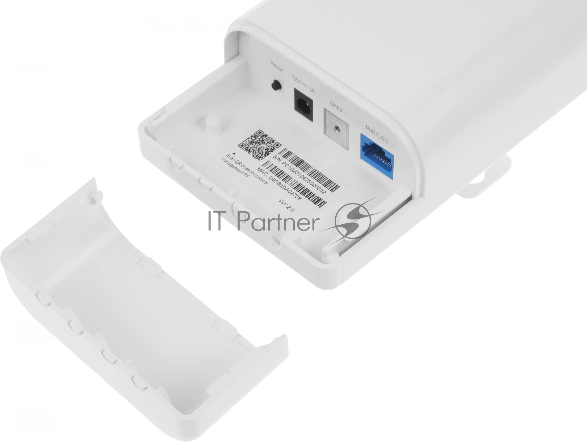 Наружная точка доступа IP-COM CPE13 5 ГГц, до 300 Мбит/с, IP64, 1х14dbi, PoE, 1х100 Мбит/с, молниезащита 6000В