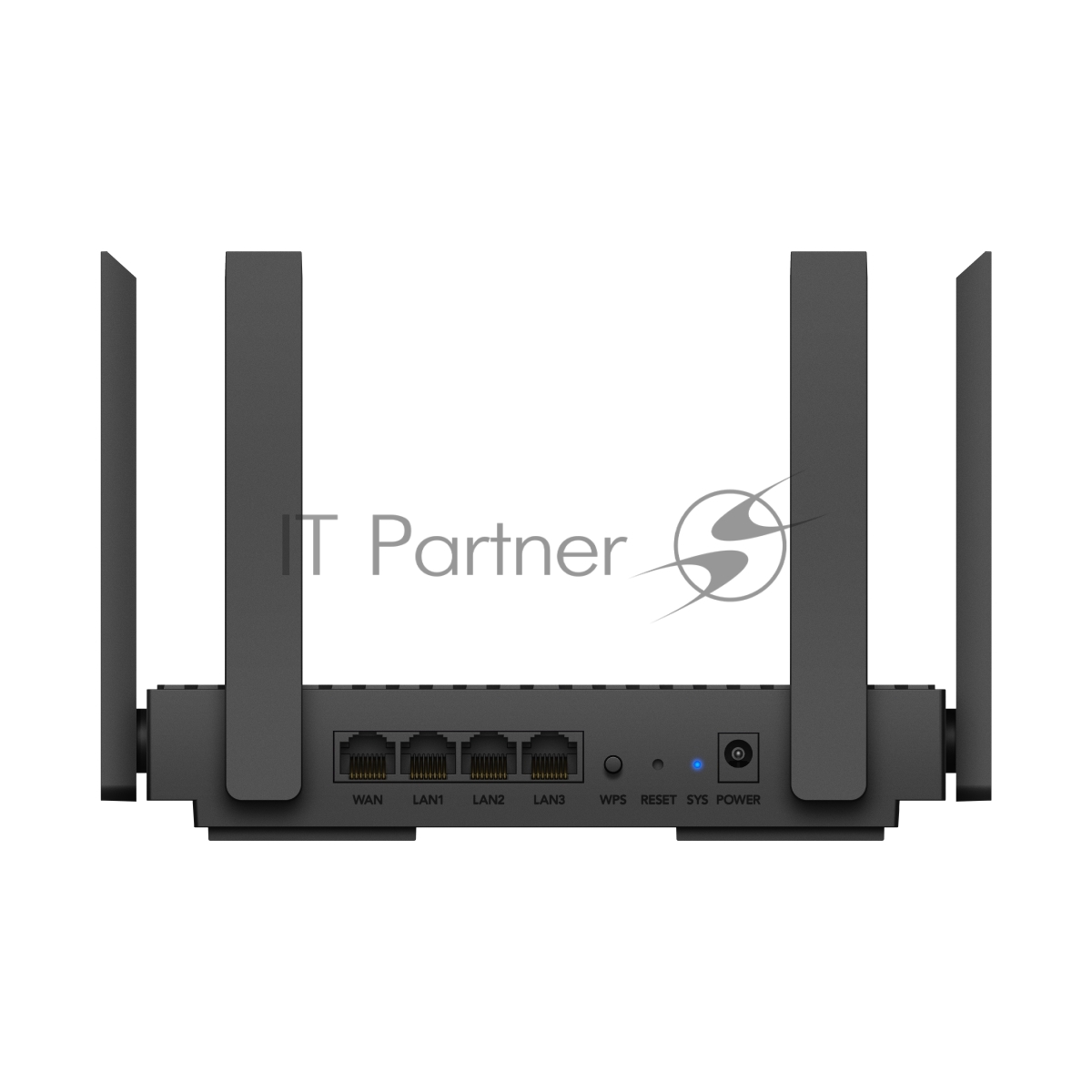 Роутер беспроводной Cudy WR1500 AX1500 10/100/1000 черный