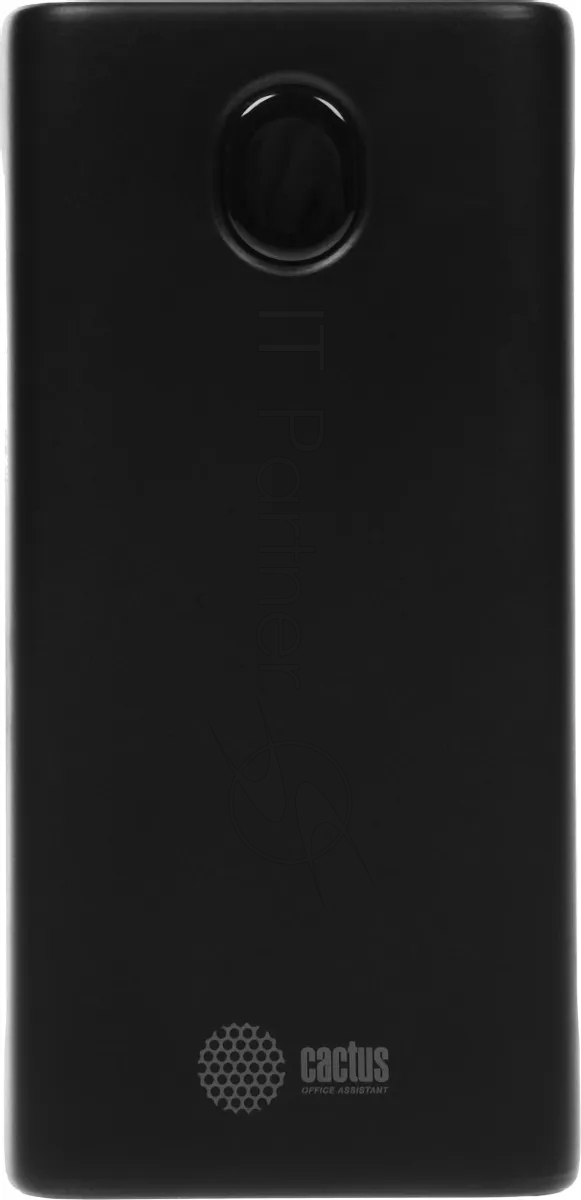 Портативный аккумулятор Cactus CS-PBFSJA-30000 30000mAh 4.5A 2xUSB-A/USB-C черный