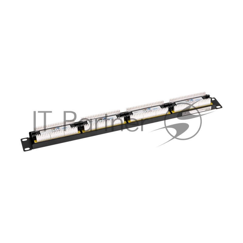 Rexant (02-0234) Панель коммутационная 19" PRO, 1U, 24 порта, UTP, RJ-45, CAT 6