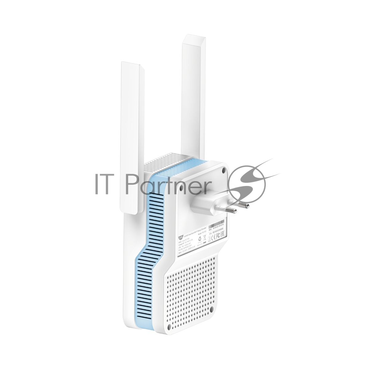 Повторитель беспроводного сигнала Cudy RE1200 AC1200 10/100BASE-TX/Wi-Fi белый