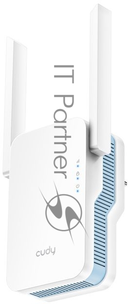 Повторитель беспроводного сигнала Cudy RE1200 AC1200 10/100BASE-TX/Wi-Fi белый