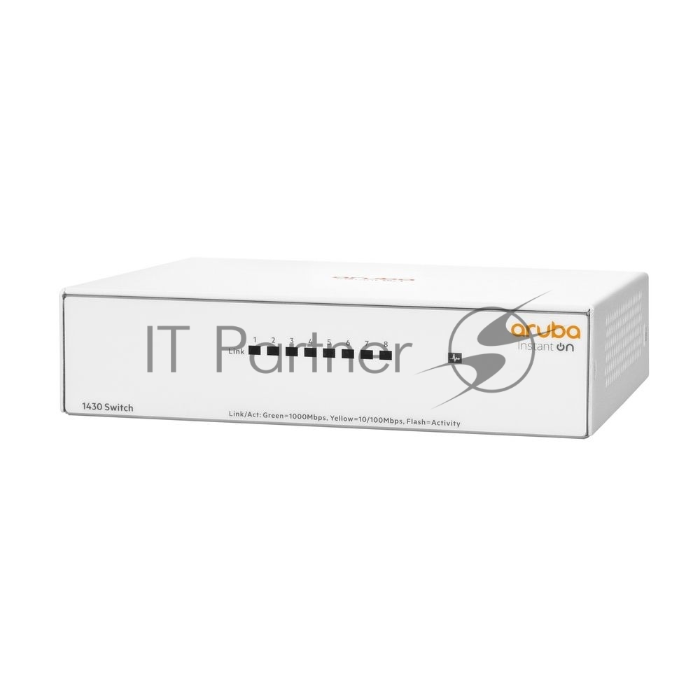 Коммутатор HPE Aruba Instant on 1430 8G unmanaged fanless Switch Aruba Instant on 1430 8G unmanaged fanless