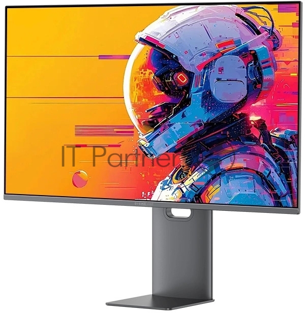Монитор Digma Pro - Vision L, 31.5", 16:9, QD-OLED, 1 мс, 1000cd/m², 1500000:1, 3840x2160 (4K), 240 Гц, 2x HDMI, 1x DP, HAS, Pivot, цвет серебристый, DM27SP04