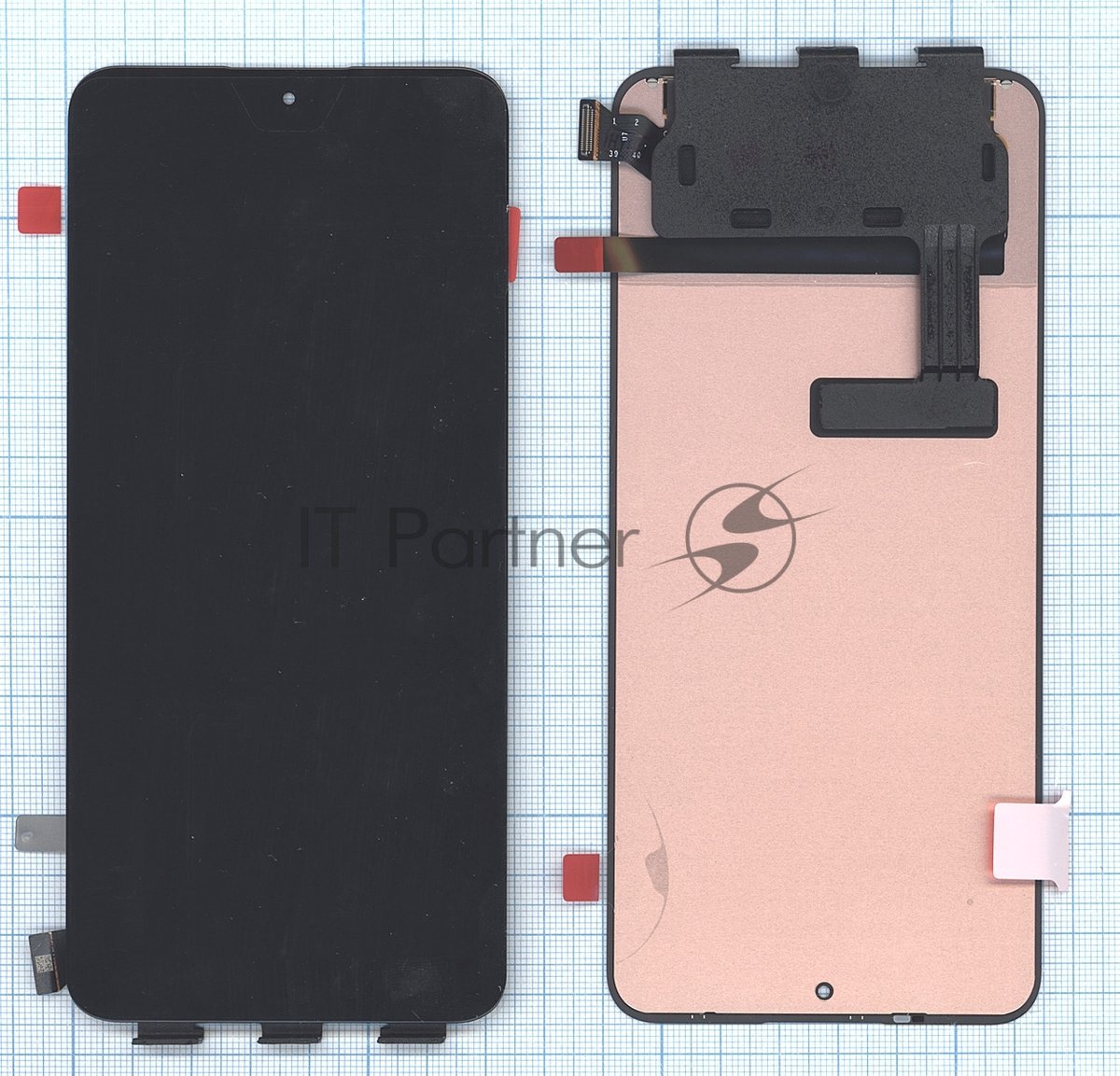 Дисплей для Xiaomi 13T в сборе с тачскрином черный orig