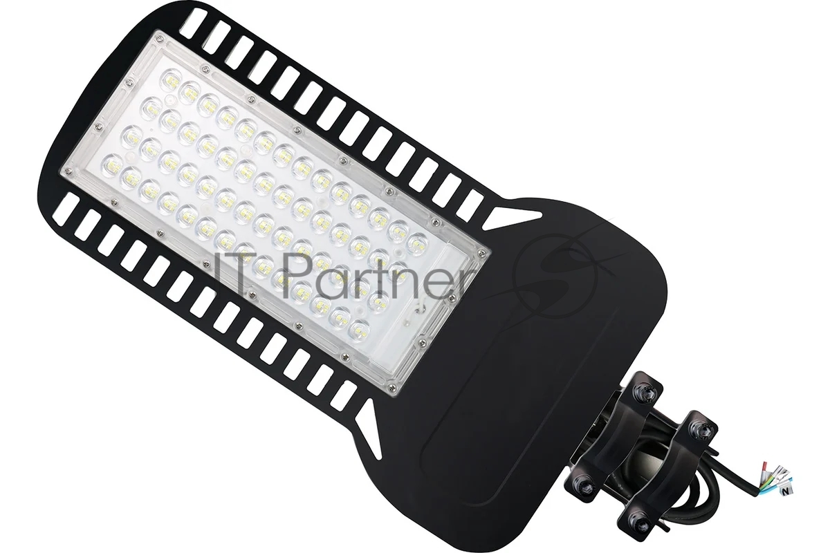 Светильник светодиодный уличный консольный Gauss Qplus LED ДКУ 150 Вт 18000 Лм 5000К IP65 120-260 В КСС Ш 535х260х64 мм