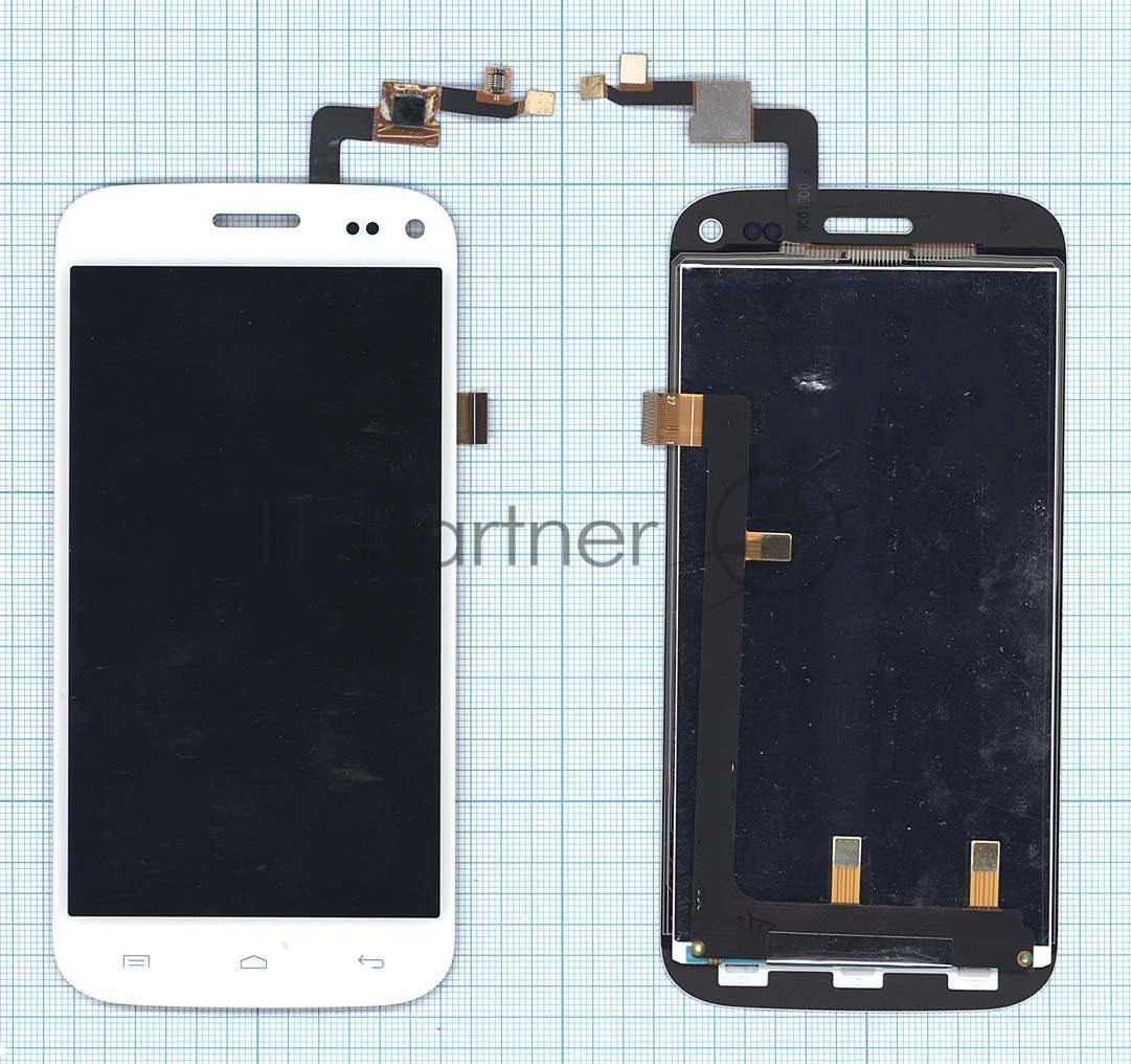 Дисплей Micromax 53535, для A200 Canvas Turbo Mini, белый