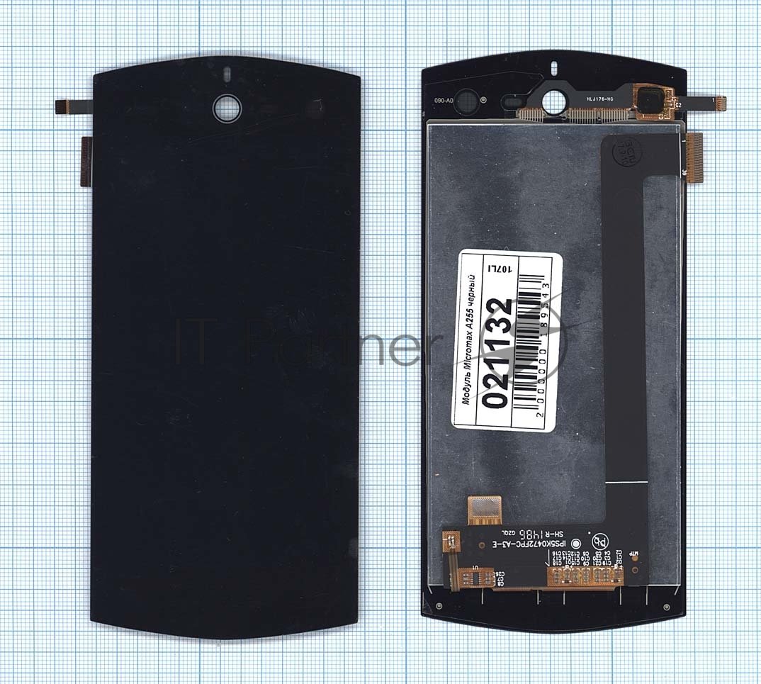 Дисплей Micromax 21132, для Canvas Selfie A255, черный