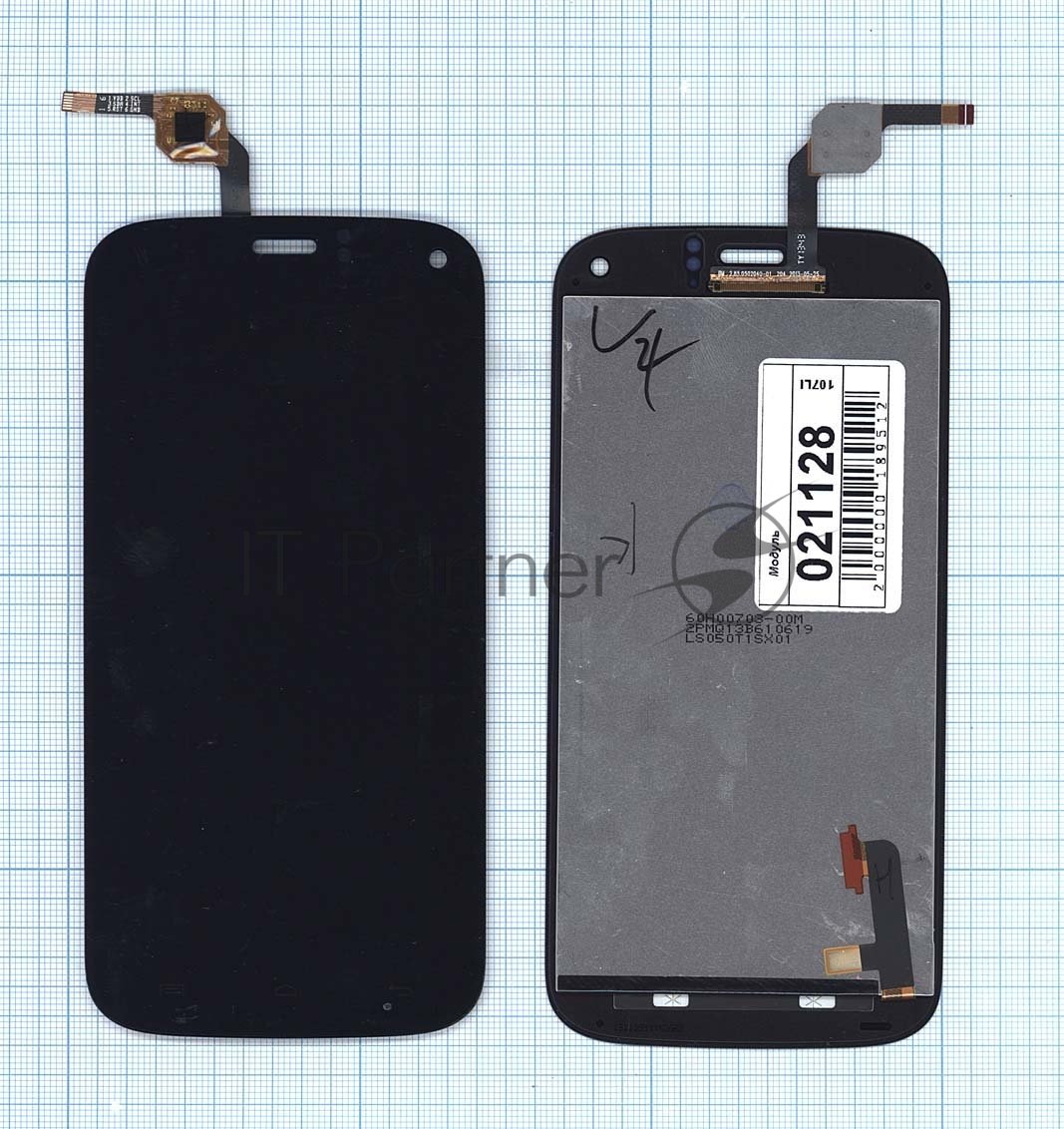 Дисплей Micromax 21128, для A250 Canvas Turbo, черный