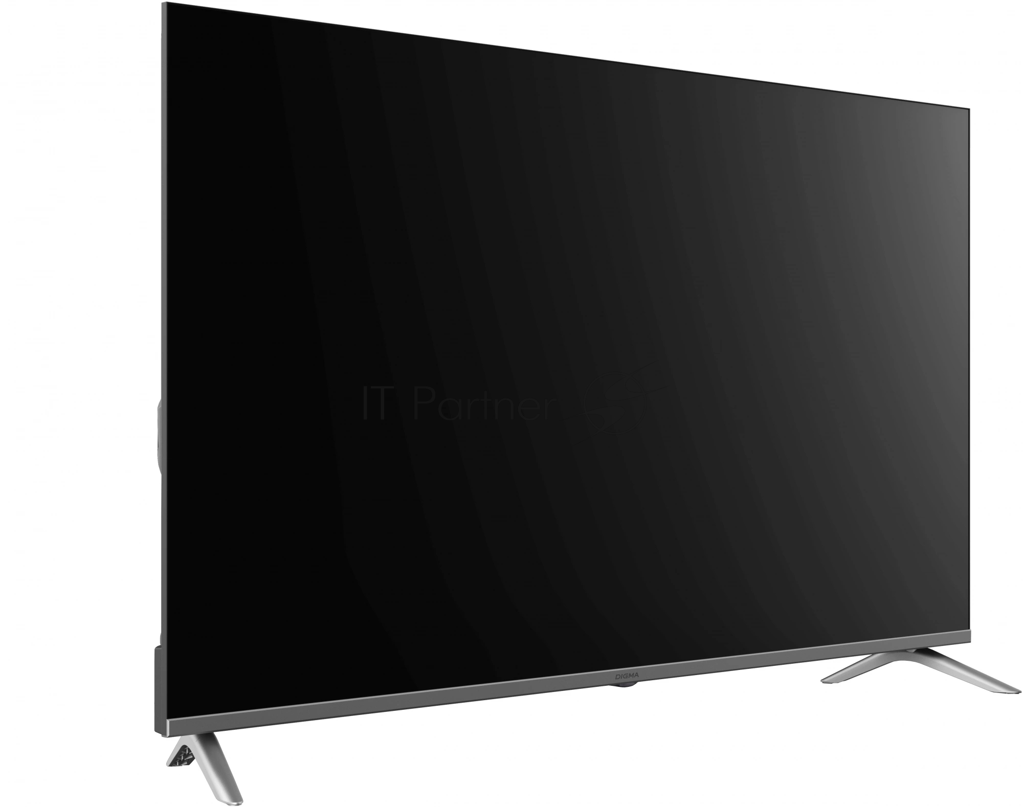 Телевизор Digma 55" DM-LED55UBB41 темно-серебристый LED UHD 60Hz Android TV