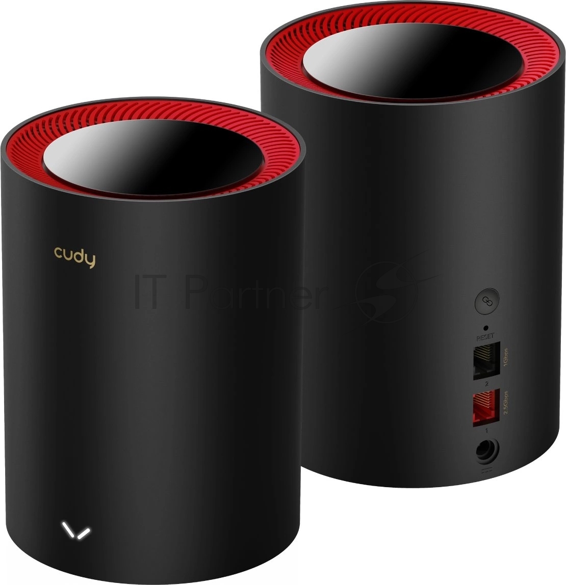 Бесшовный Mesh роутер Cudy M3000(2-PACK) AX3000 10/100/1000/2500BASE-T, белый (упак.:2шт)