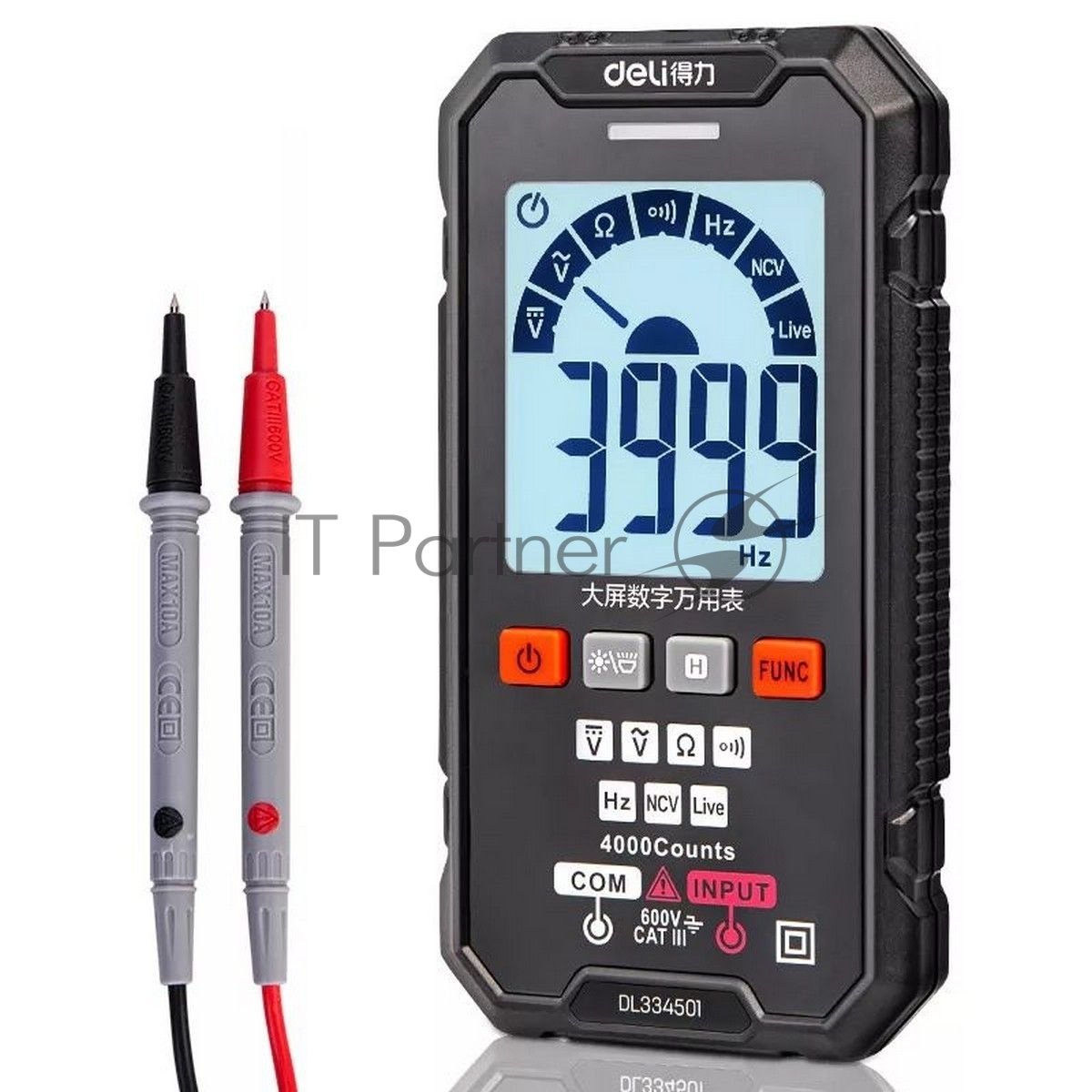 DL334501 Многофункциональный цифровой мультиметр Deli DL334501