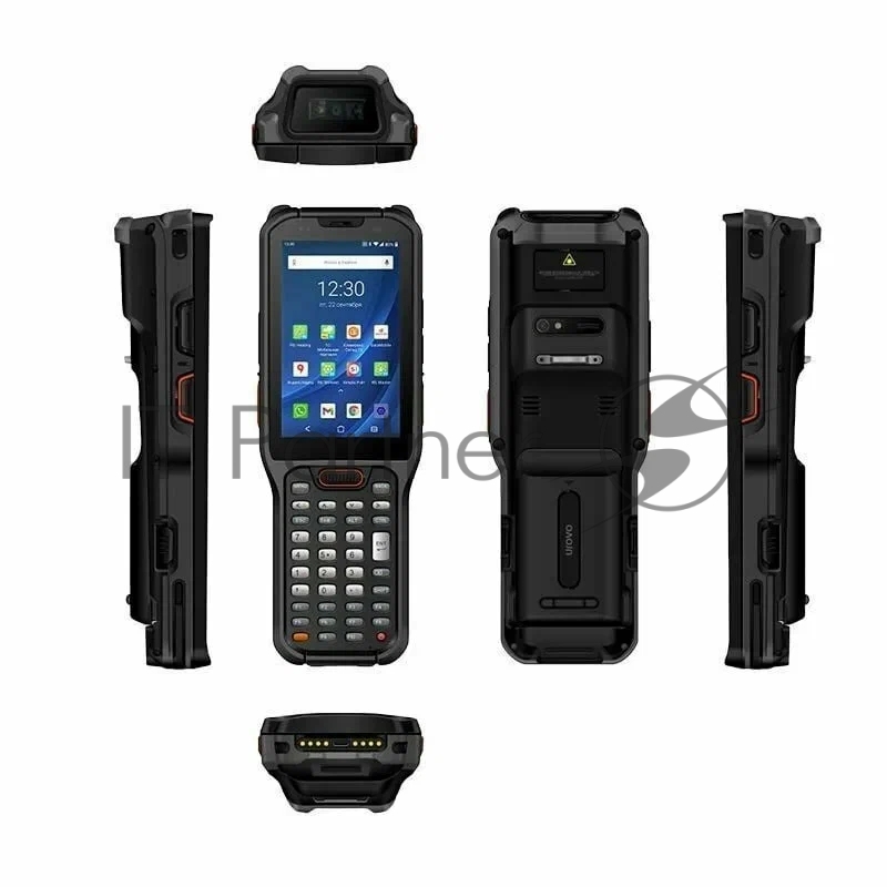 Терминал сбора данных Urovo RT40 (RT40-SS5S10E4011SQ) 2D Imager Standard Range Zebra SE4750 SR, 4/64 ГБ, Android 10, Wi-Fi, Bluetooth, USB Type-C, NFC, GPS, 4G (LTE), GSM, 4 " 480x800 pix, сенсорный
