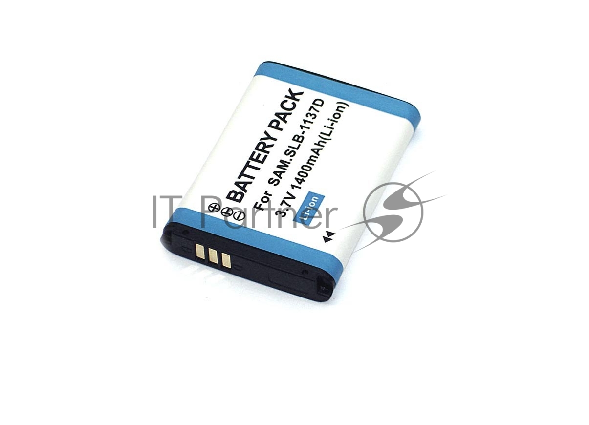 Аккумуляторная батарея для фотоаппарата Samsung Digimax i80 (SLB-1137D) 3.7V 1400mAh