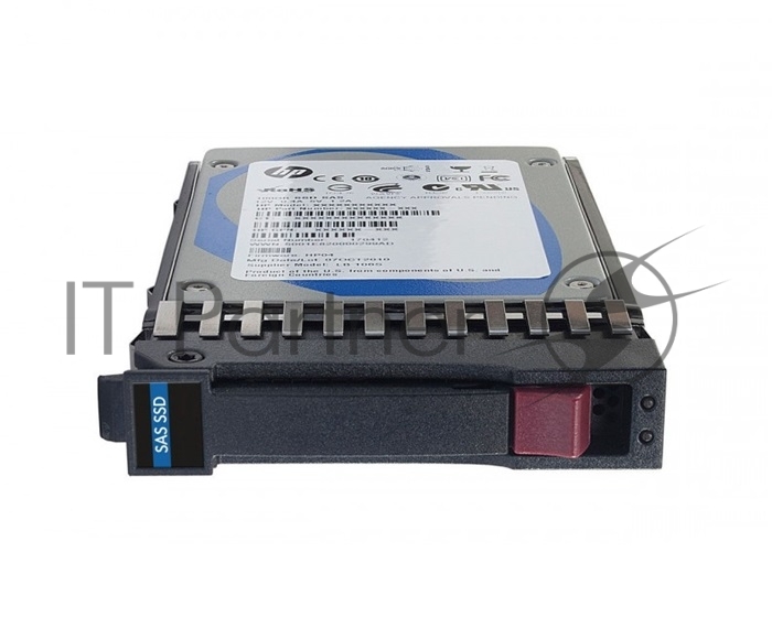 Накопитель SSD HPE, 400Gb 3.5", SAS 12G, Mixed Use, R/W 1200Mb/s, для СХД HPE MSA20xx/10xx, с поддержкой горячей замены