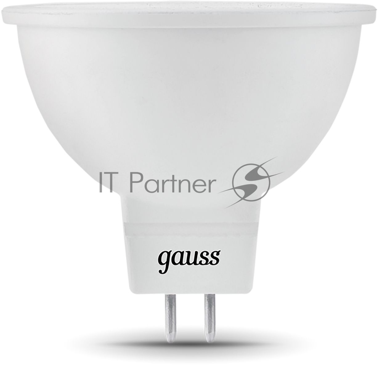 Лампа светодиодная Gauss Black 7Вт цок.: GU5.3 рефлек. 220B 4100K св. свеч. белый. нейт. MR16 (упак.: 10 шт)
