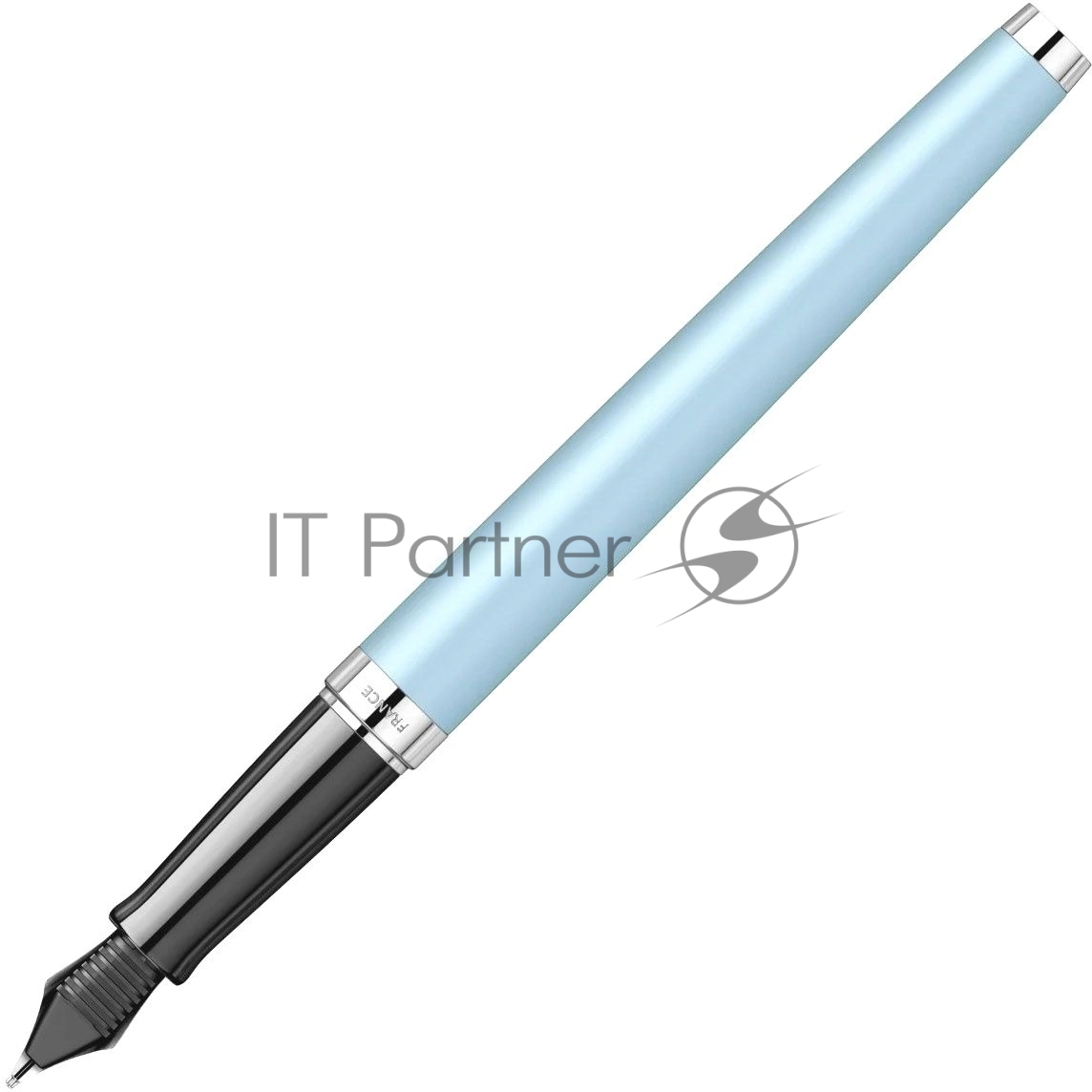 Ручка перьевая Waterman Hemisphere Colour Blocking (2179924) Blue CT, сталь нержавеющая, F, подарочная коробка