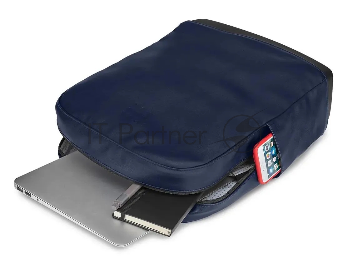 Рюкзак для ноутбука Moleskine CLASSIC (ET86UBKB20) 32x42x11 см эко-кожа синий сапфир