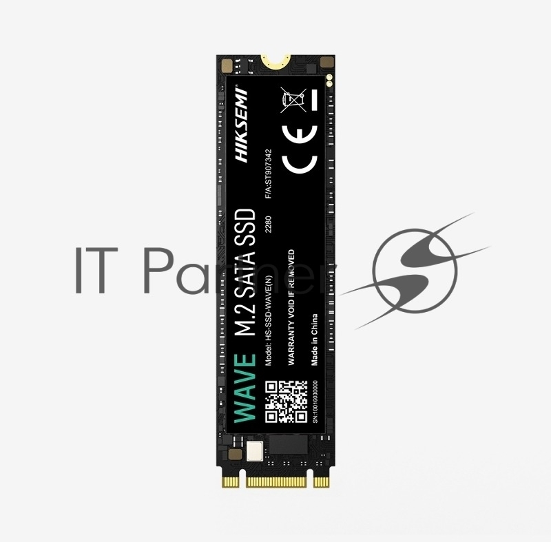 Накопитель SSD HIKSEMI WAVE(N), 256Gb, SATA-III, M.2 2280, R/W 560/480