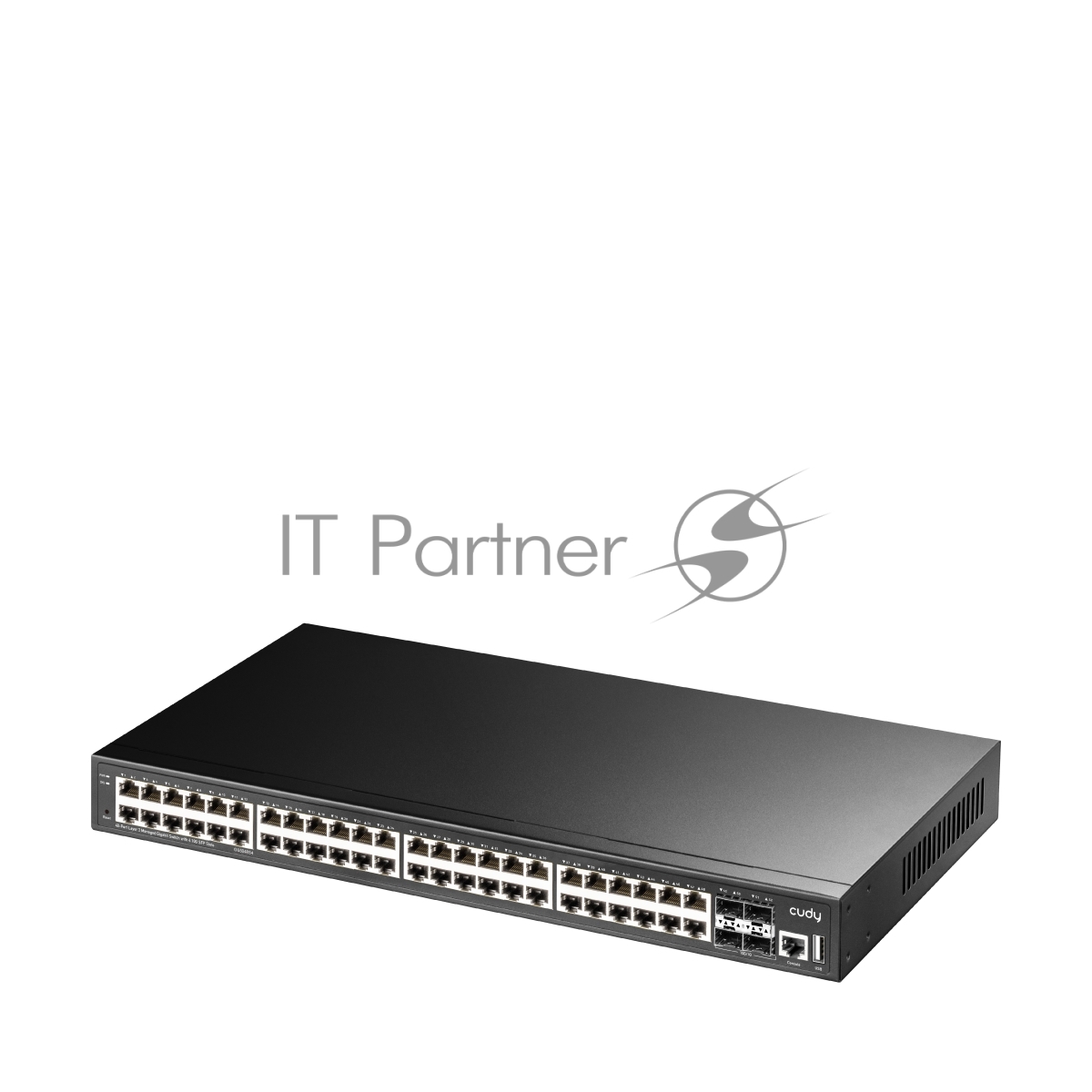 Коммутатор Cudy GS5048S4, 48×1 Гбит/с + 4×10 Гбит/с SFP+