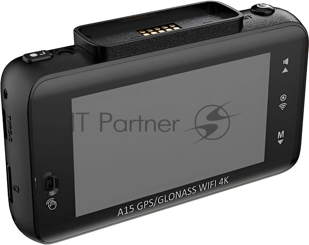 Видеорегистратор Sho-Me A15, 3840x2160, 3", GPS/ГЛОНАСС, Wi-Fi, G-сенсор, датчик движения, GPS-информатор