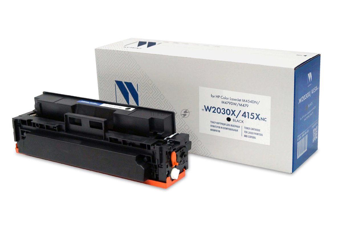 Картридж NVP совместимый NV-W2030X 415X Black (БЕЗ ЧИПА) (БЕЗ ГАРАНТИИ) для HP Color LaserJet M454DN/M479DW/M479 (7500k)