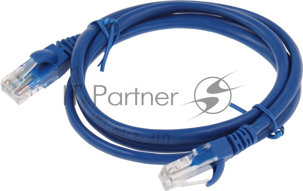 Патч-корд Premier PP12-1M/B 1000Гбит/с UTP 4 пары cat.5E CCA molded 1м синий RJ-45 (m)-RJ-45 (m)