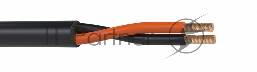 Кабель акустический Wize [WSC1650HF] 50 м, 16 AWG HighFlex, 1.5 мм2, диаметр 7.7мм, медь 84 x 0,15 мм, черный, (бухта 50 м)