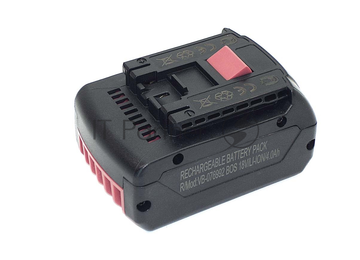 Аккумулятор для Bosch (p/n: 2607336091, 2607336092, 2607336170, BAT609, BAT618), 4.0Ah 18V Li-ion