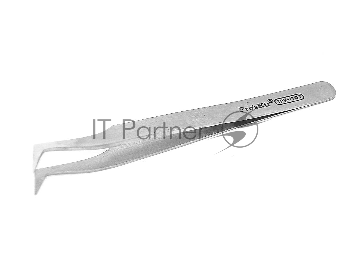 Пинцет Pro'sKit 1PK-110T антимагнитный, изогнутый 120мм