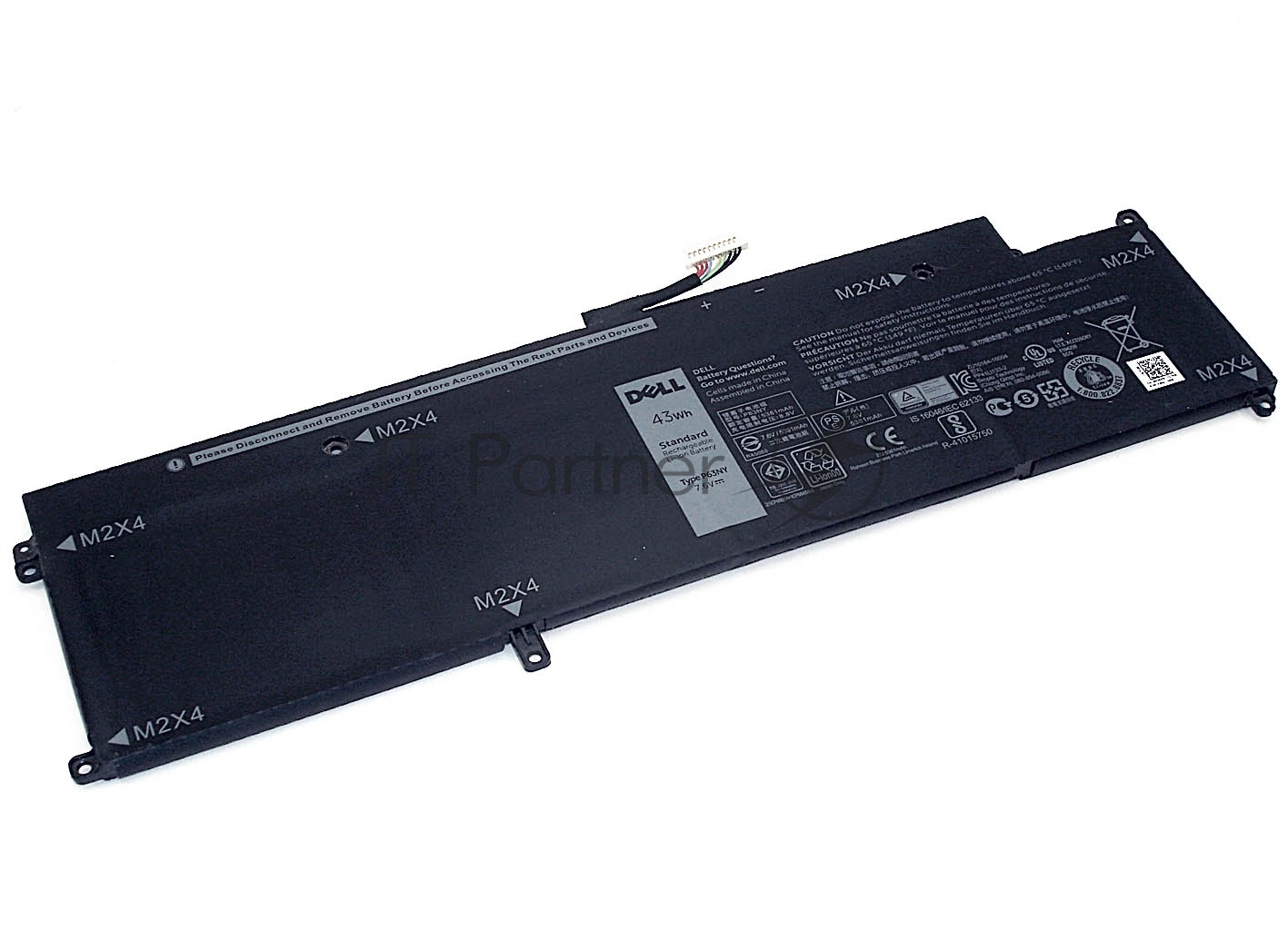 Аккумуляторная батарея для ноутбука Dell Latitude 13 7370 7.6V 5831mAh