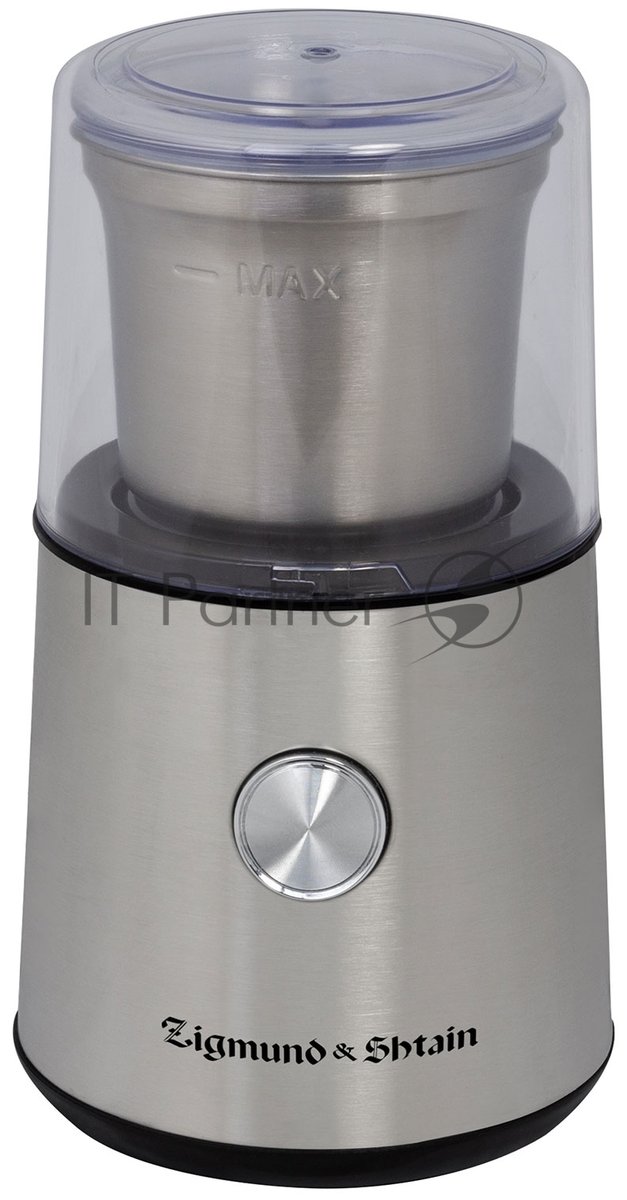 Кофемолка Zigmund Shtain ZCG-10, 250 Вт, 85 г, нерж. сталь
