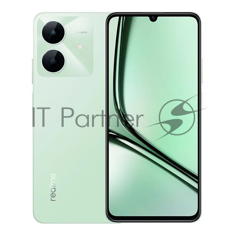Смартфон Realme Note 60х RMX3938 3/64Gb, зеленый