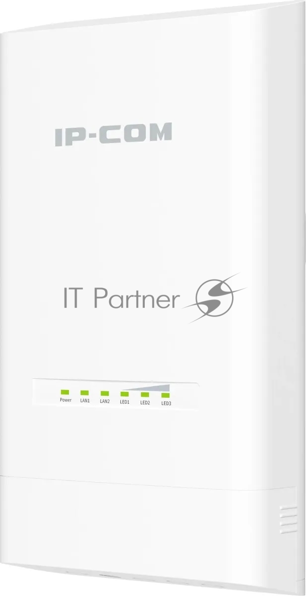 IP-COM CPE12 Наружная точка доступа, 5 ГГц, до 867 Мбит/с, IP65, 1х12dbi, PoE, 2х1 Гбит/с, молниезащита 6000В
