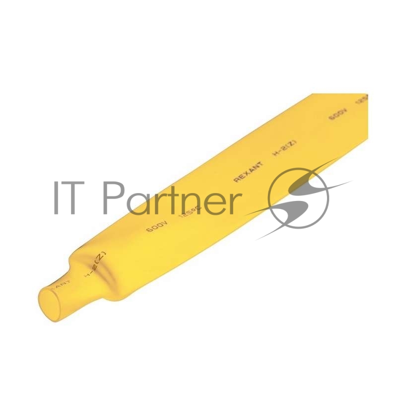 REXANT 22-0002 20.0 / 10.0 мм 1м термоусадка желтая  (уп. 10 м)