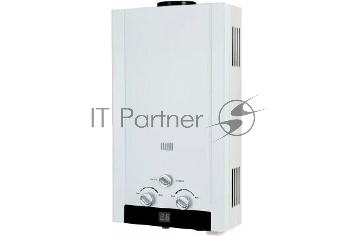 Водонагреватель газовый Edisson HEAT H 20 D белый, проточный, 10 л/мин, 20 кВт, газ-контроль