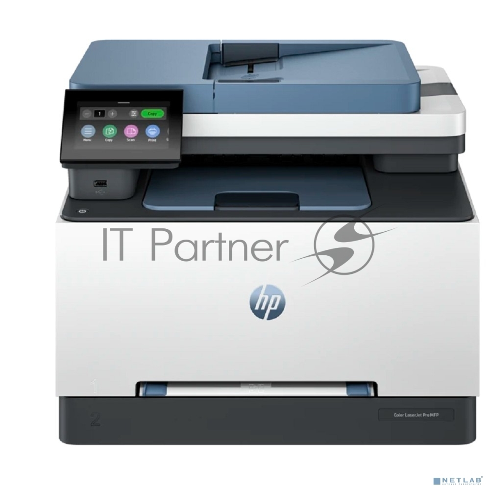 МФУ лазерное HP Color LaserJet Pro MFP 3303fdn, A4, цветной, печ. до 25 стр/мин., скан. до 19/8 стр/мин., 600х600 dpi (печ.), 1200x1200 dpi (скан.), USB, Ethernet (RJ-45)