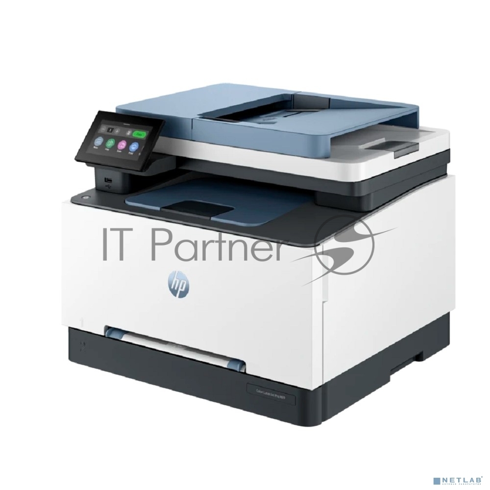 МФУ лазерное HP Color LaserJet Pro MFP 3303fdn, A4, цветной, печ. до 25 стр/мин., скан. до 19/8 стр/мин., 600х600 dpi (печ.), 1200x1200 dpi (скан.), USB, Ethernet (RJ-45)