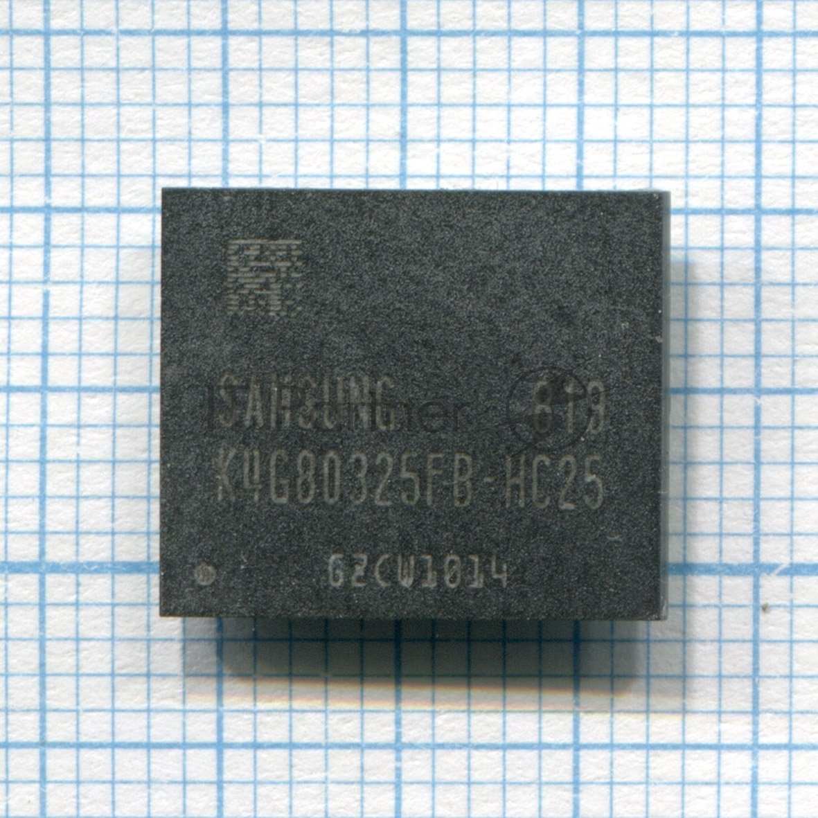 Видеопамять GDDR5 1Gb Samsung K4G80325FB-HC25
