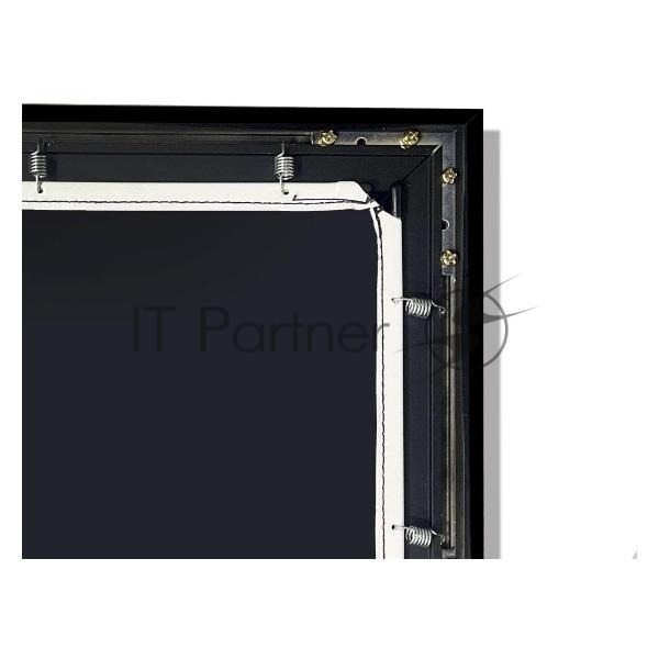 Экран для проектора S'OK SCFRV-221x125G 100" 16:9 на бархатной раме, High Contrast Gray, черная рама