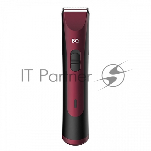 Триммер BQ TR1005 Burgundy. Мощность 3 Вт/Время зарядки до 10 часов/Время беспроводной работы 60 минут/Электропитание 110-240 В, 50-60 Гц/Самозатачивающиеся лезвия/Индикатор заряда батареи/Гребень 5, 3, 7, 9, 11 мм"