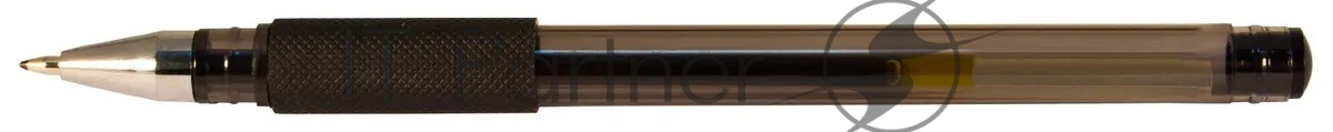 Ручка гелевая Silwerhof ADVANCE 026158-02 d=0.5мм, черные чернила, коробка картонная, сменный стержень, линия 0.3мм, резиновая манжета
