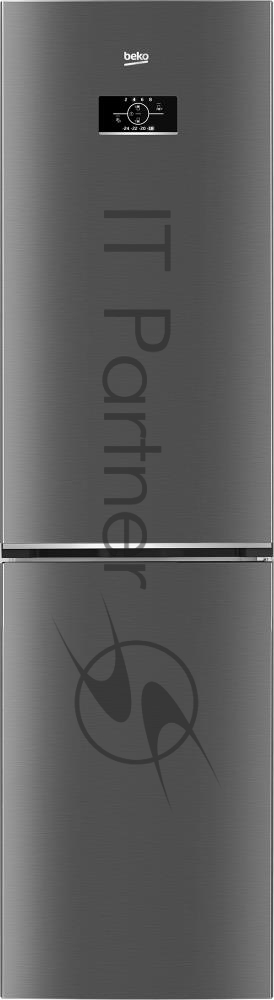 Холодильник Beko B3R0CNK332HX серебристый двухкамерный 200/100л морозилка снизу No Frost
