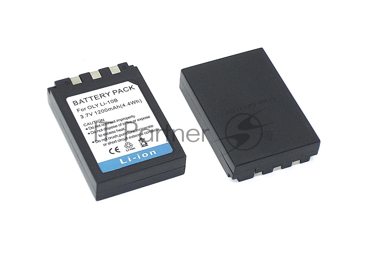 Аккумуляторная батарея для фотоаппарата Olympus Camedia C-50 (Li-10B) 3.7V 1200mAh
